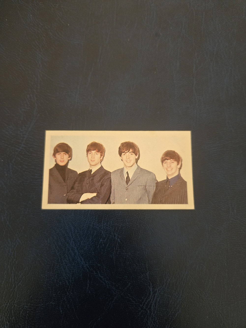 The Beatles Trading Card - Blue, Cream, Black